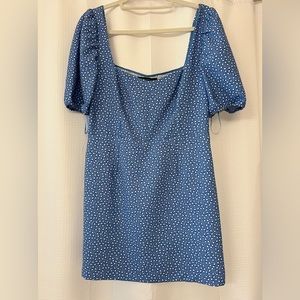 FRENCH CONNECTIONS- blue dress